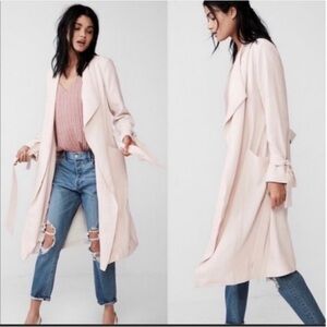 Express Blush Women's Trench Coat